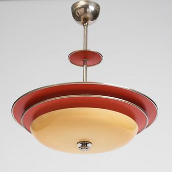 Erik Tidstrand, taklampa, modell "28805", Nordiska Kompaniet, 1930-tal.