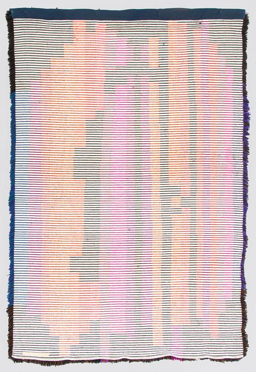 Oili Mäki, rya, triptyk, "Sibelius VII sinfoni", sannolikt unik, signerad Oili Mäki. À ca 215 x 140 cm.