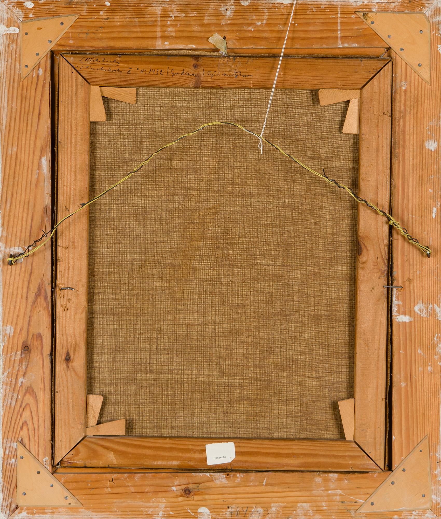 Jalmari Ruokokoski, Flickporträtt.