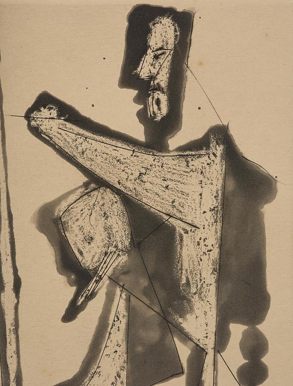 Pablo Picasso, ”Le Peintre Et Son Modele".