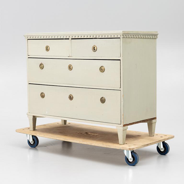 A Gustavian commode, Sweden circa 1800.