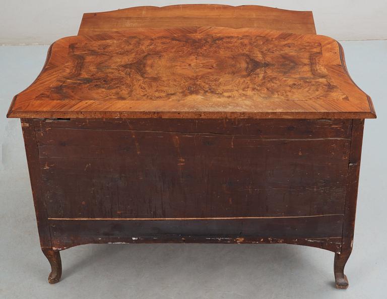 A Swedish late Baroque 18th Century commode, by J H Fürloh.