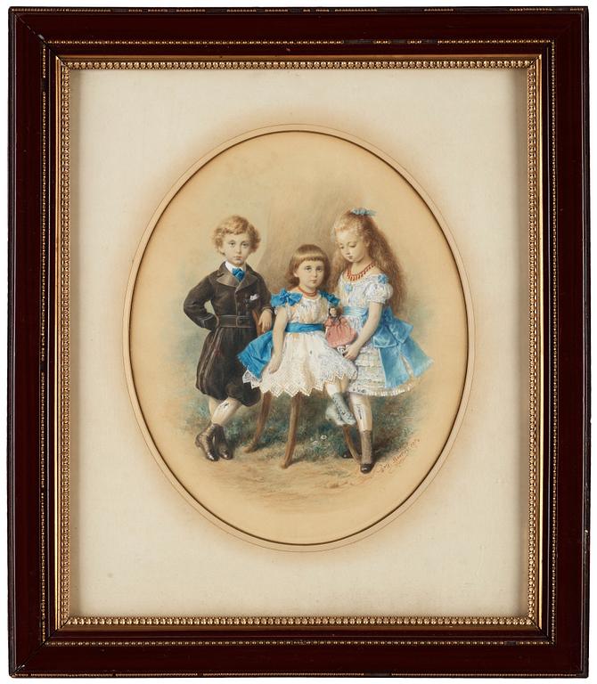 Wilhelm Amandus Beer, Three children.
