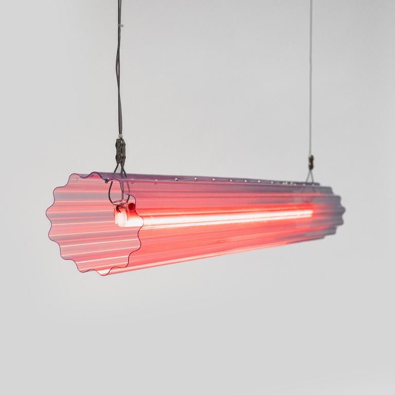 Stamuli, a ceiling lamp, Greenhouse Bar for Stockholm Furniture Fair 2024.