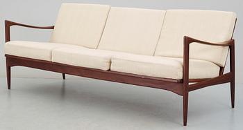 SOFFA, "Kandidaten", Ib Kofod-Larsen, OPE Möbler, Jönköping, 1960-tal.