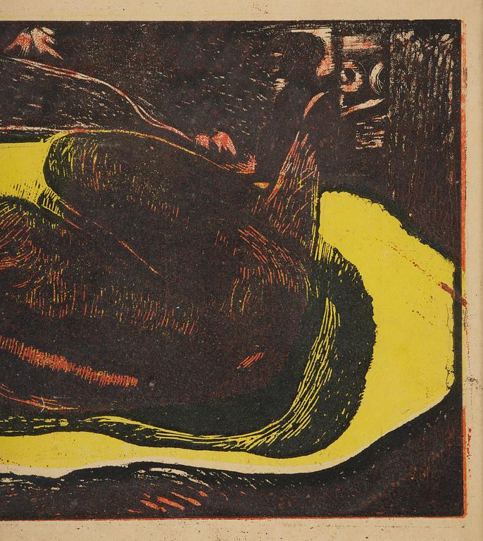 Paul Gauguin, Manao Tupapau (Watched by the Spirits of the Dead), from: Noa Noa.