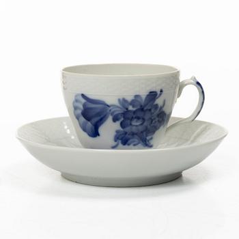 Royal Copenhagen, kaffeservis, 41 delar, porslin, "Blå Blomst", Danmark, 1950-60-tal.