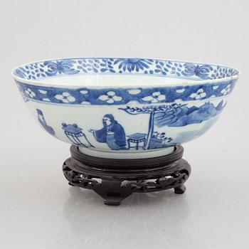 Parti porslin, 6 delar, Kina, 1800-tal/sen Qing.