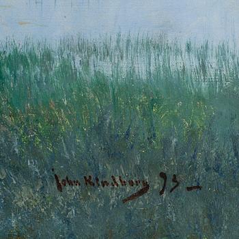 JOHAN KINDBORG, olja på duk, sign och dat -93.