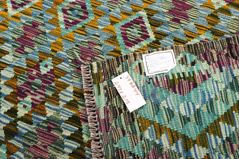 Matta, Kelim, Afghanistan, ca. 243 x 215 cm.