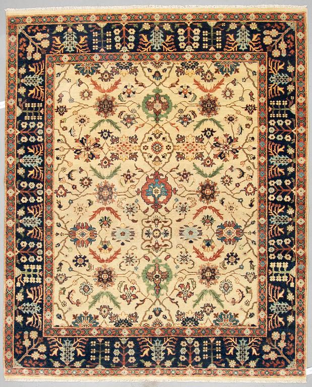 A carpet, Heriz design, ca 287 x 231 cm.