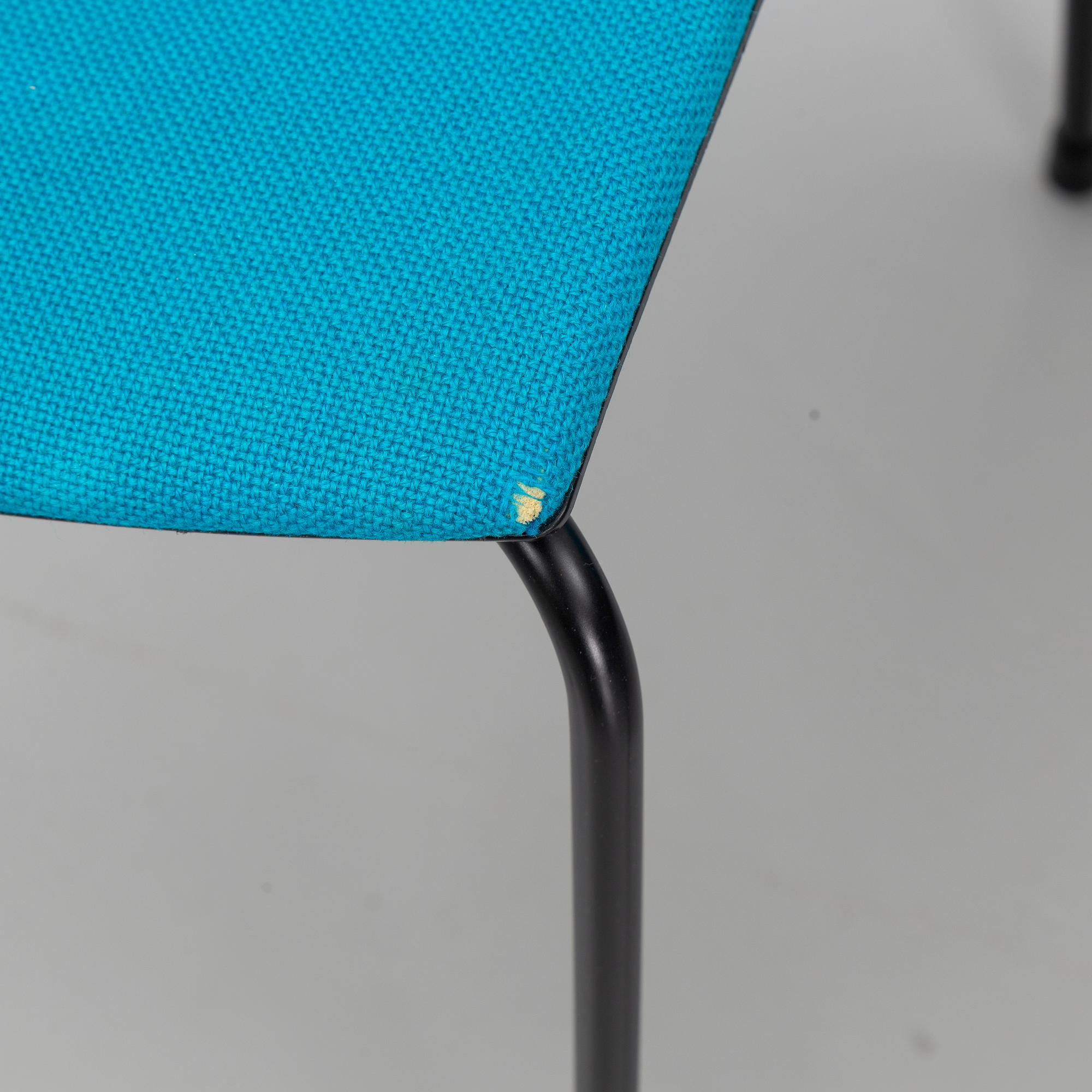 Lievore Altherr Molina, a set of seven 'Catifa' chairs, Arper, Italy.