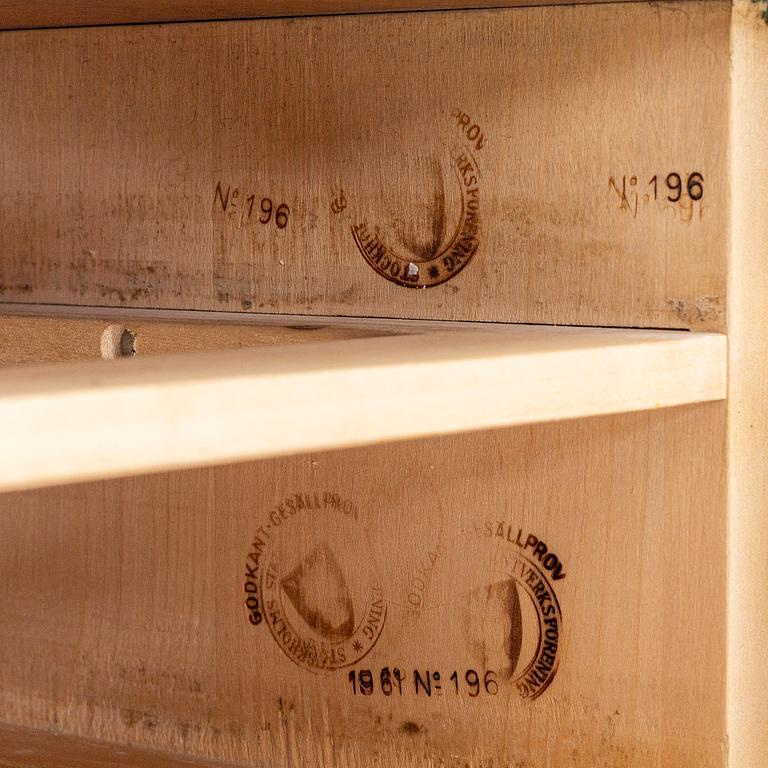 A cabinet, journeyman's test piece, Stockholm, 1961.