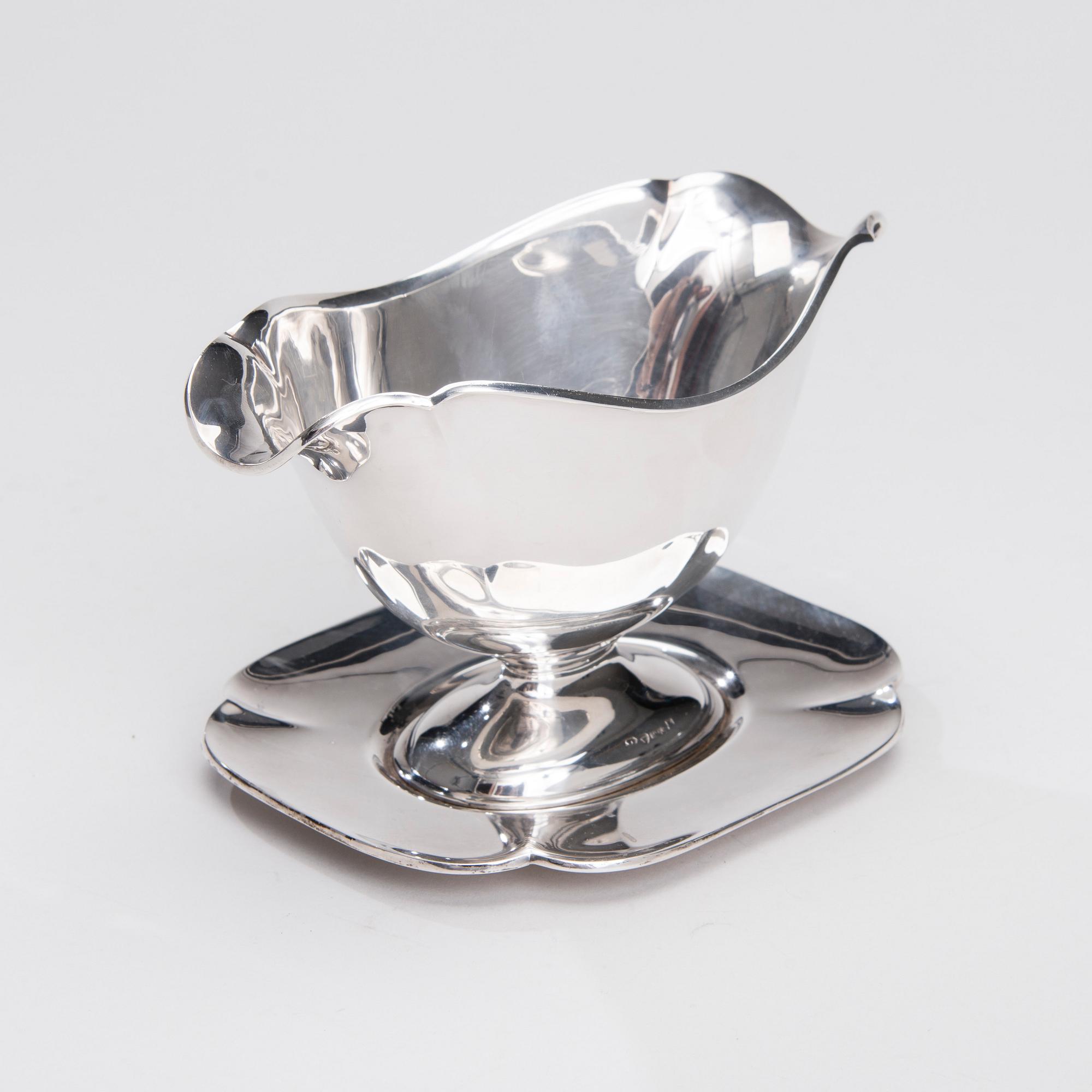 SÅSSKÅL, silver, Kultakeskus, Tavastehus 1955. Vikt 278 g.