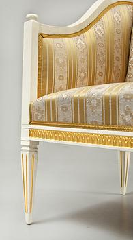 SOFFA, gustaviansk, 1800-talets första del.