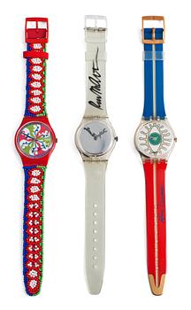 Swatch - Cinema Set (100 years of Cinema 1895 - 1995) Limited 2926/5555. 34mm. Spring/Summer 1995.