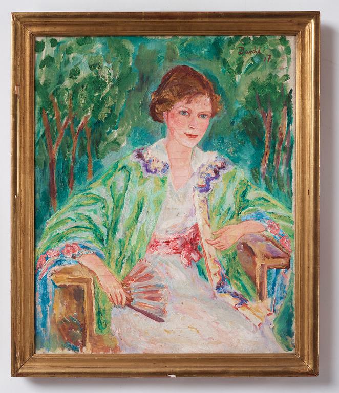 Nils von Dardel, Portrait of Nita Wallenberg.