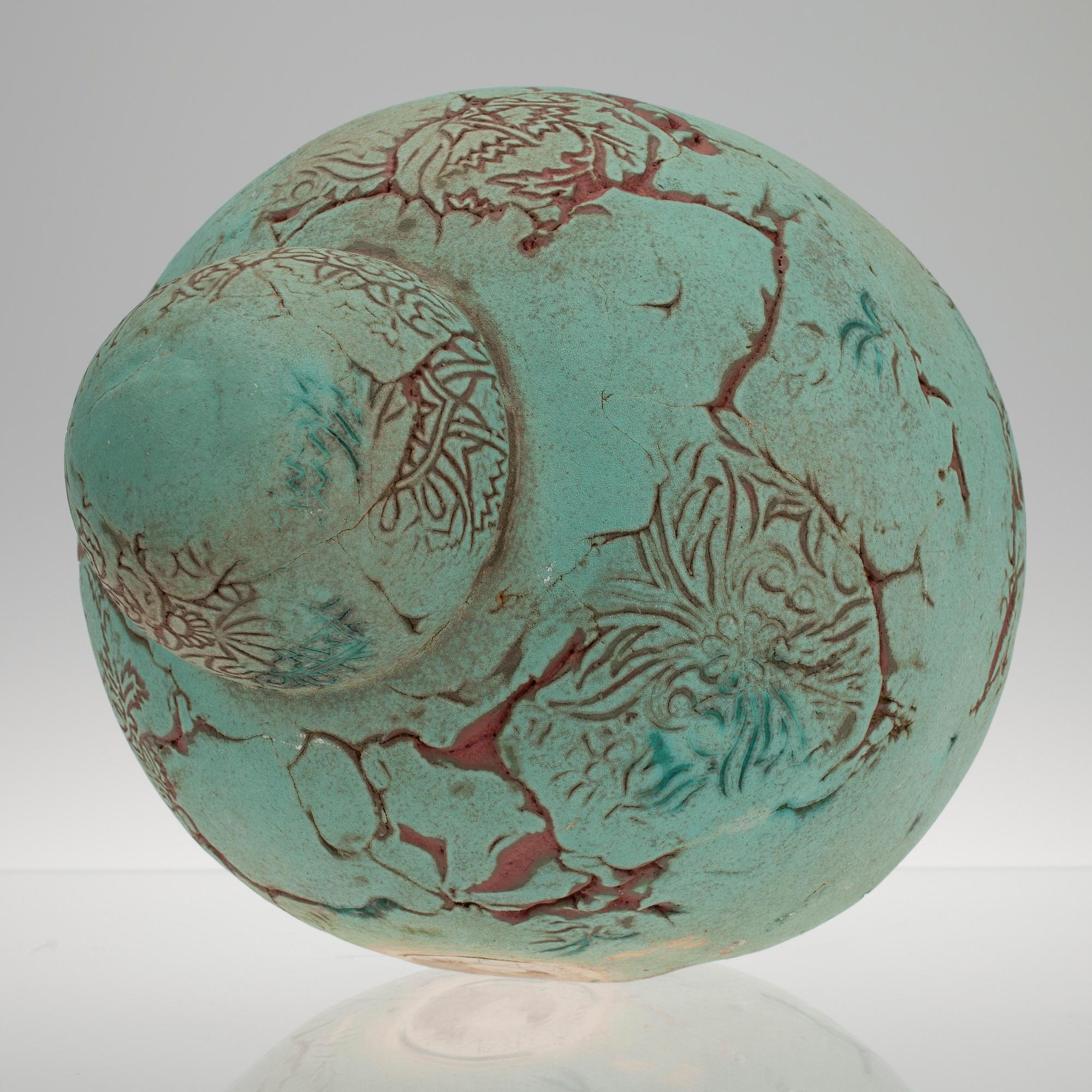 ANNA HACKMAN, skulptur, stengods, signerad, formgiven 2000.
