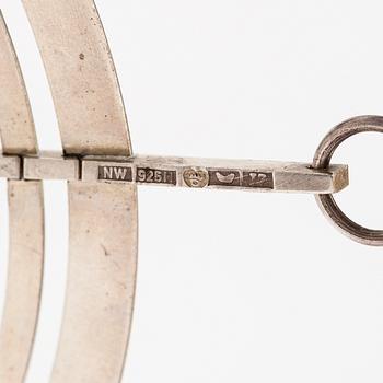 Tapio Wirkkala, "Silver moon", a silver pendant. Westerback, Helsinki 1972.