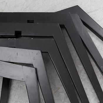 Chairs, 8 pcs, contemporary production.