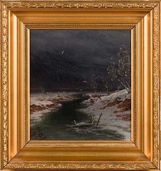 FANNY CHURBERG, WINTER LANDSCAPE.