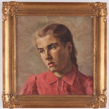 Hilda Sjöblom, oil on canvas, signed with monogram and dated -97.