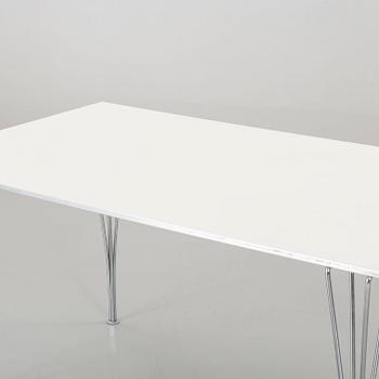 A BRUNO MATHSSON and PIET HEIN TABLE BY FRITZ HANSEN.