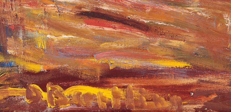 OLLE BAERTLING. Olja på duk. Sign O Baertling o dat 1939.