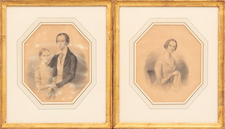 Maria Röhl, portrait of a couple.