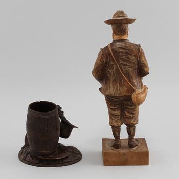 FIGURER, 2 st, 1900-tal.