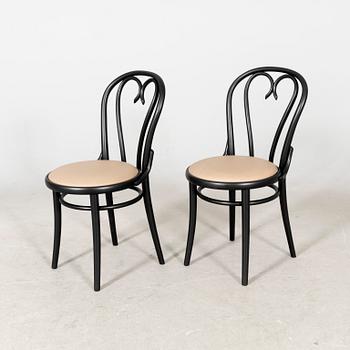 A set of seven Thon chairs 21st century.
