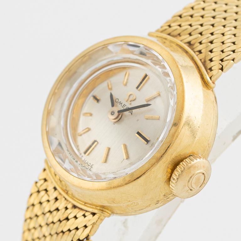 Omega, wristwatch, 17 mm.