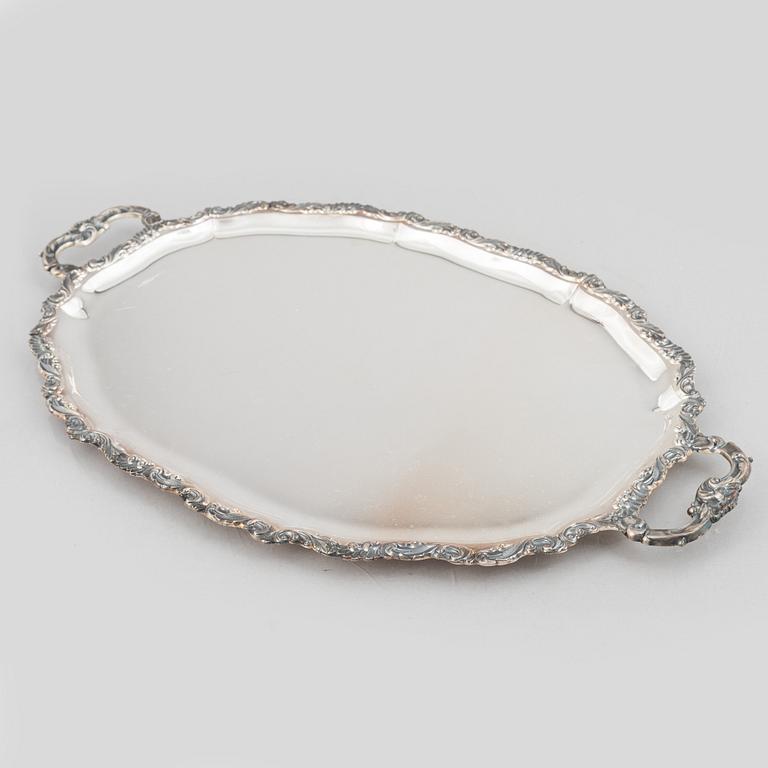 A silver tray, Kultakeskus, Hämeenlinna, Finland 1980.