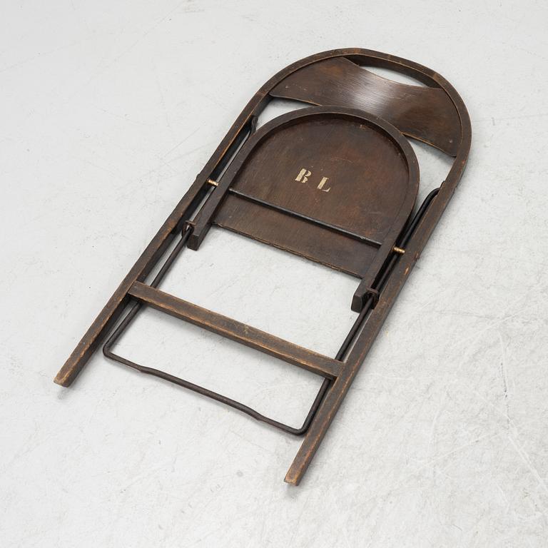 Uno Åhrén/CA Buffington, fällstol, "Bern", Gemla, 1930-tal.