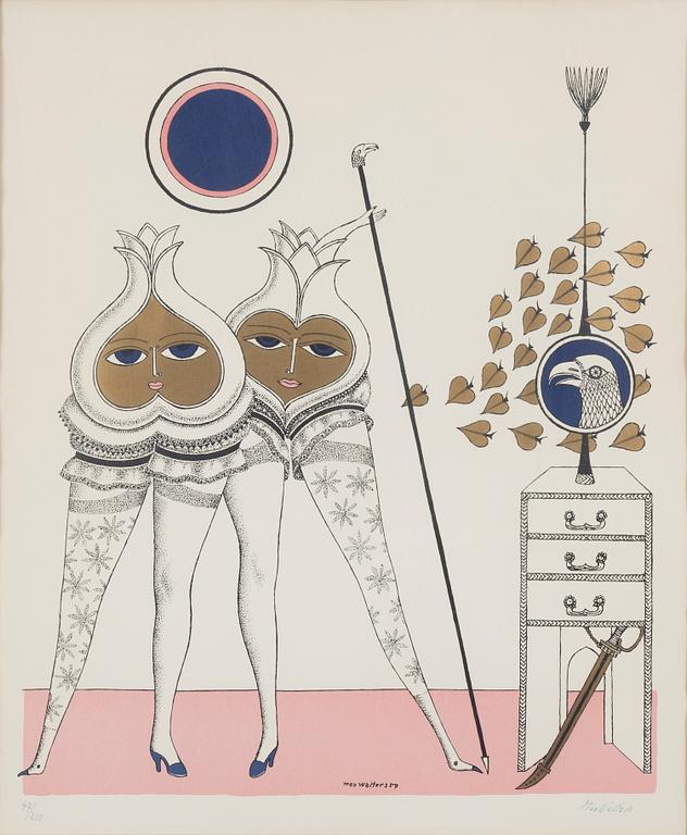 Max Walter Svanberg, Kvinnoben.