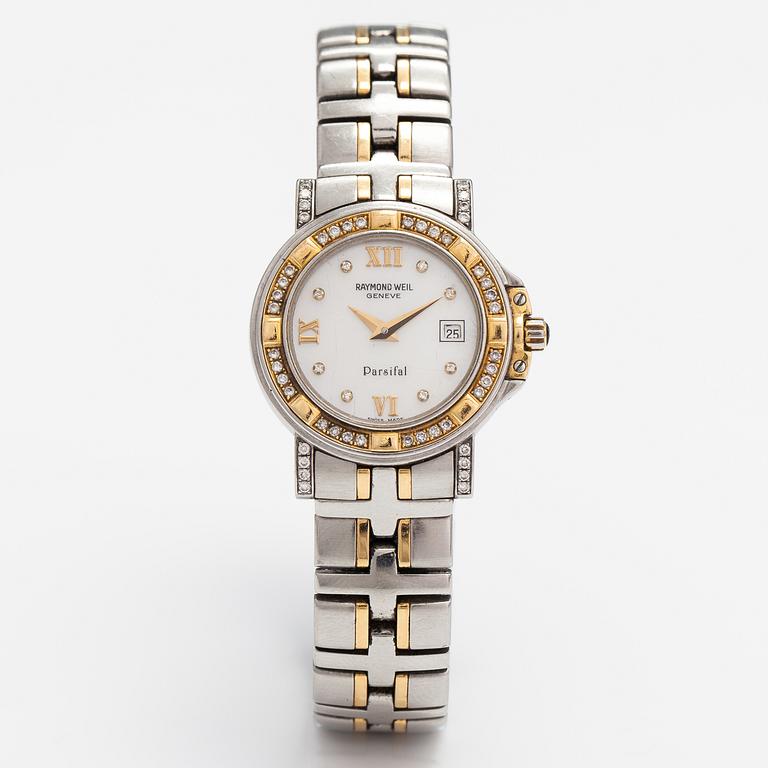 RAYMOND WEIL, Parcifal, rannekello, 27 mm.