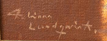 Fabian Lundqvist, olja på duk signerad.