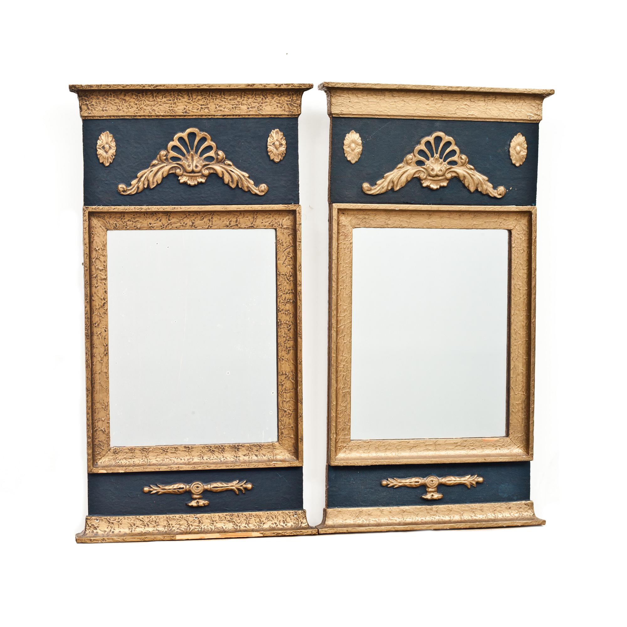 SPEGLAR, ett par, empirestil, 1800-tal.