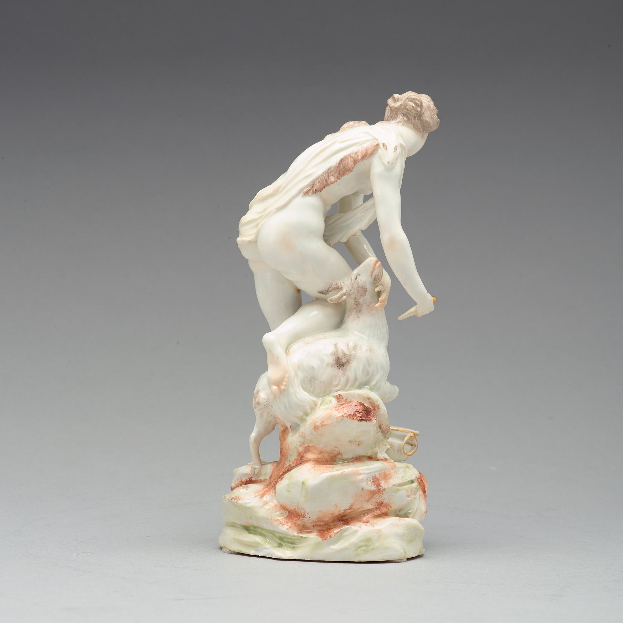 A Ludwigsburg porcelain figure, Germany, 18th Century.