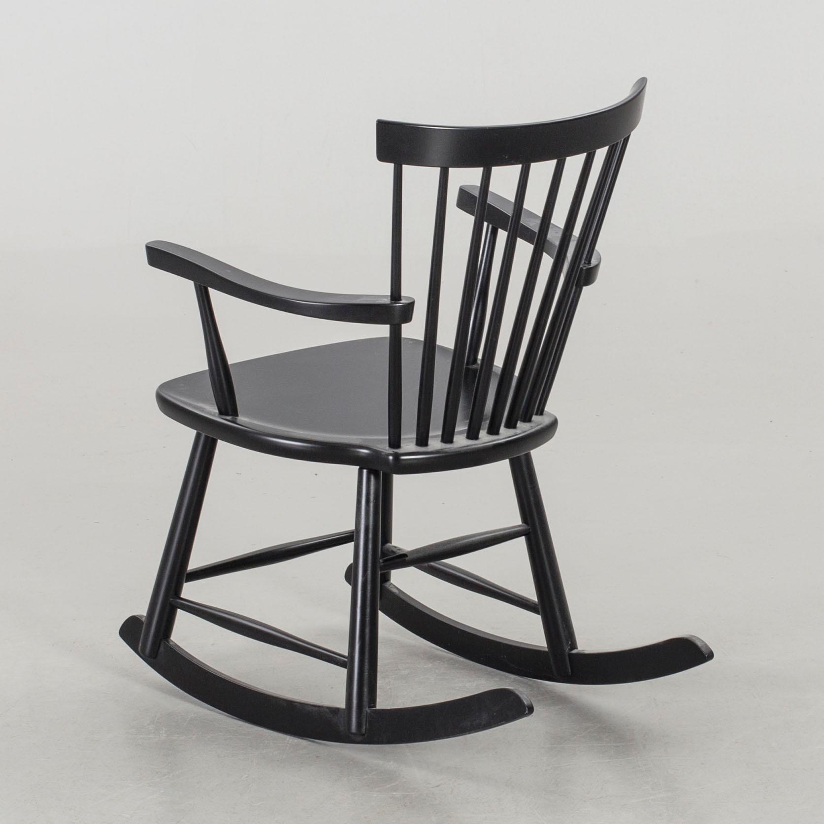 CARL MALMSTEN, "Lilla Åland" rocking chair.