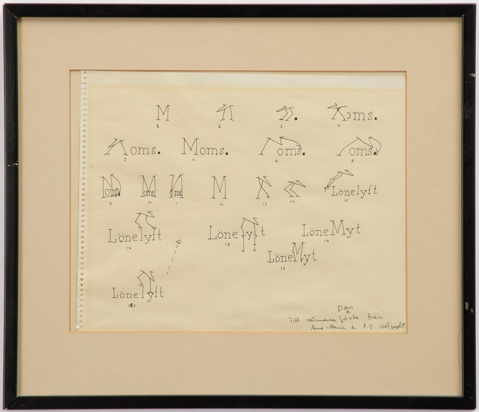 Per Olof Ultvedt, "Moms".