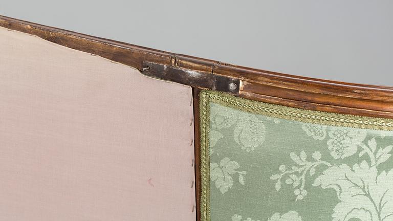 SOFFA, gustaviansk, 1700-talets slut.