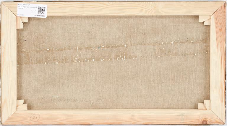 NALLE WERNER, olja på duk, signerad.