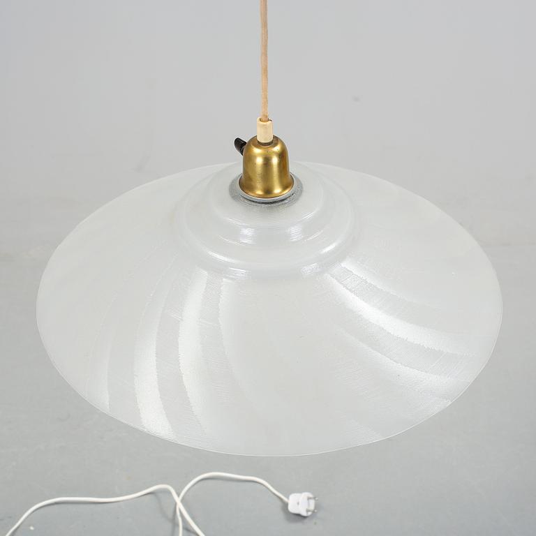 VÄGGLAMPA, 1900-talets andra hälft.