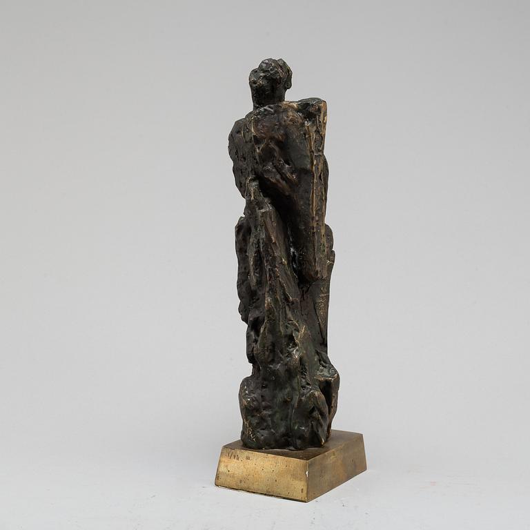 UNKNOWN ARTIST 20TH CENTURY, Sculpture, bronze, signed with monogram. Numbered I/VII. Height 35 cm.