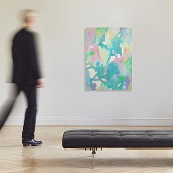 Michael Manning, mixed media on canvas, executed in 2013.