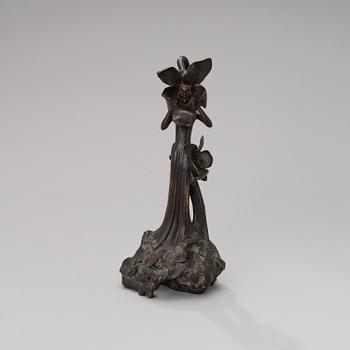 MAURICE MAIGNAN, bronze, signed Paris -97.