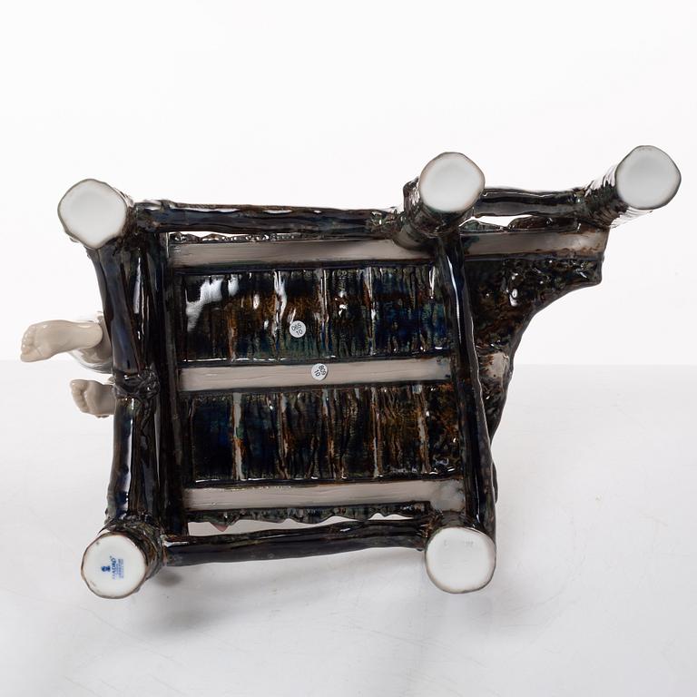 Ernest Massuet, figurine, "Sunset at the Pier", Lladró, Spain.