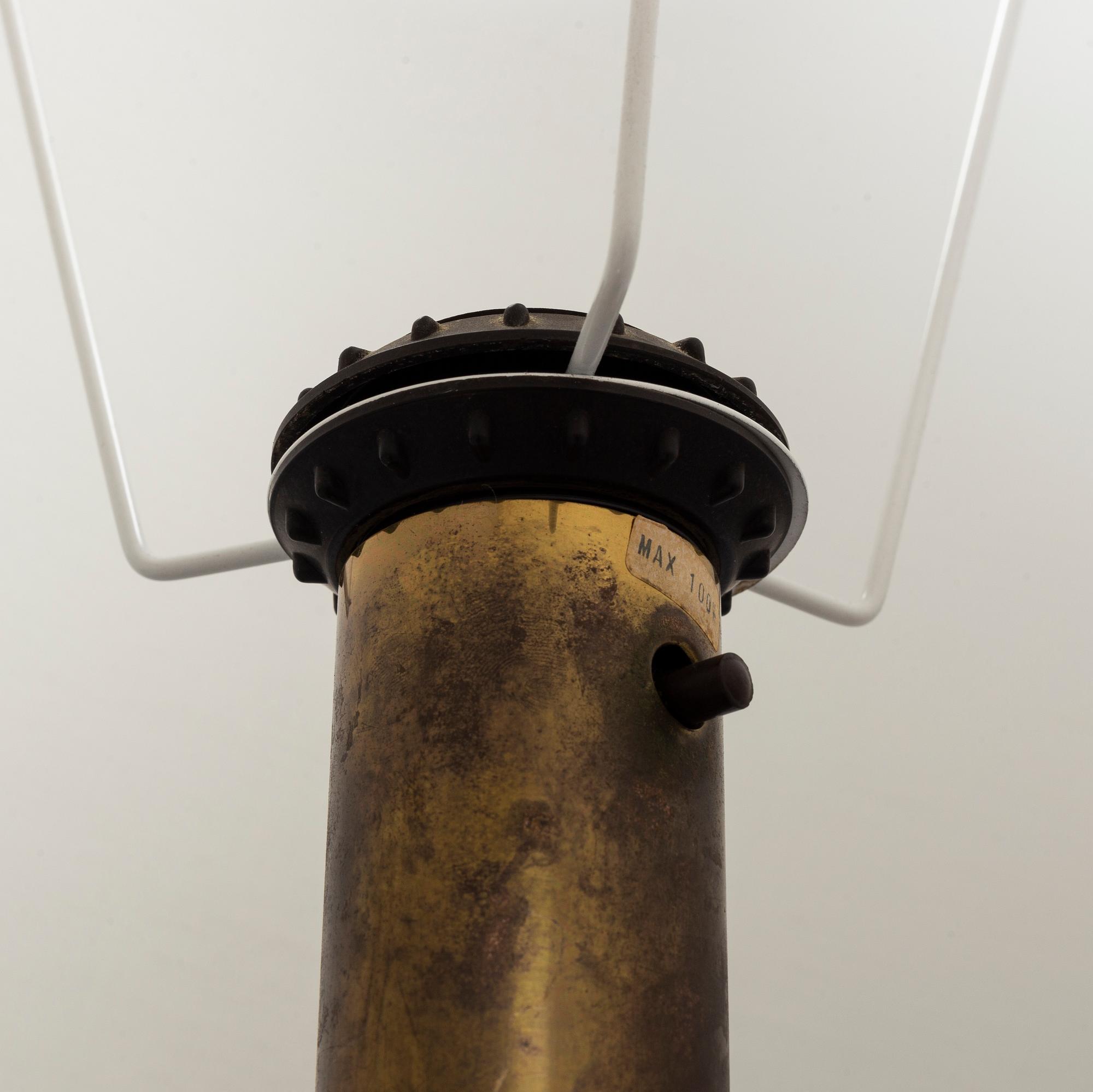 A pair of Swedish floor lamps, Bergboms, second half of the 20th century.