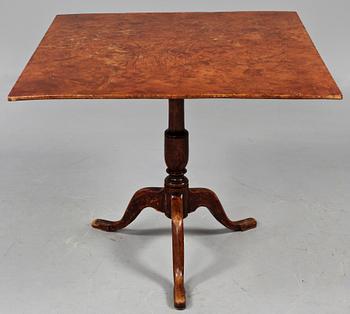 FÄLLBORD, sannolikt Mälardalen, tidigt 1800-tal.